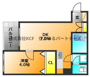 カサベルデ本町の物件間取画像